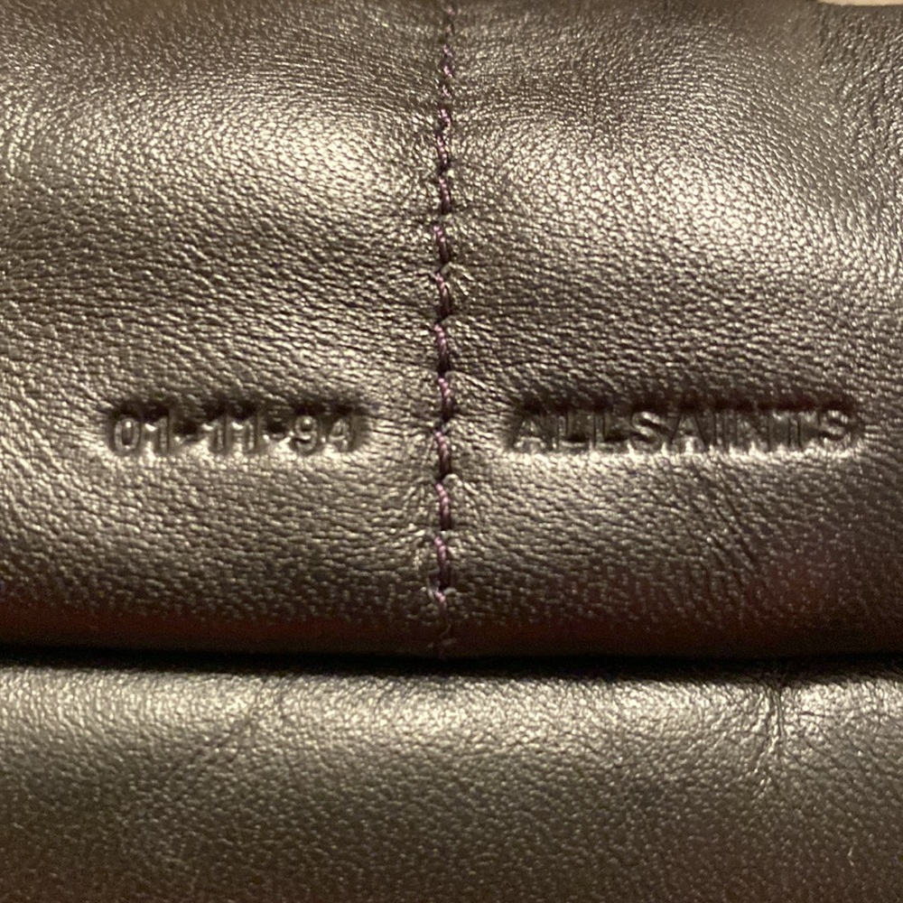 All Saints Frankie Cross Body Purse - Picture 3 of 8